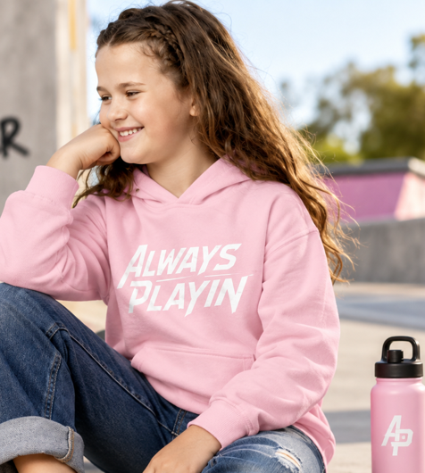 Always Playin Youth heavy blend hoodie