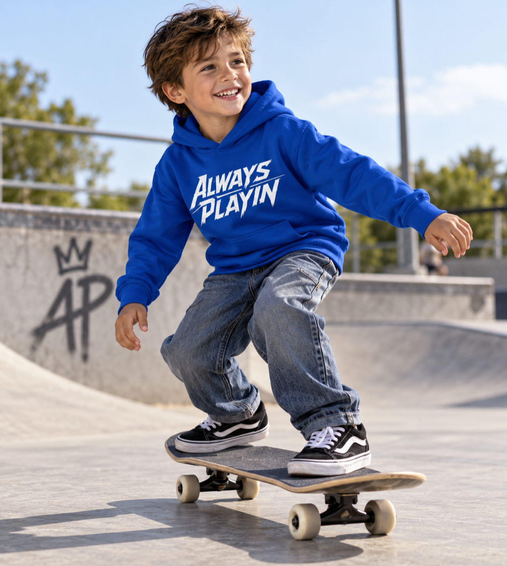Always Playin Youth heavy blend hoodie